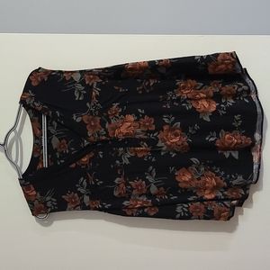 Torrid Rose Sleeveless Blouse